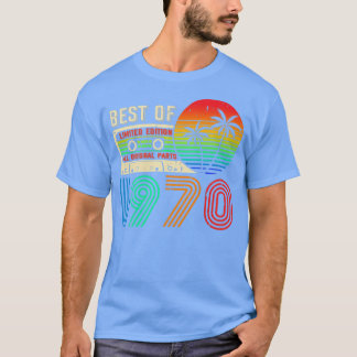 Beste van 1970, 52e bruidsmetaboliet t-shirt