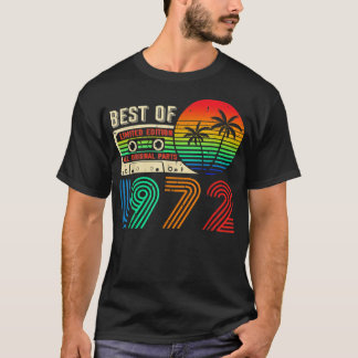 Beste van 1972, 50e bruidsmetaboliet 1972 t-shirt