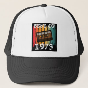 BESTE VAN 1973 AANGEPASTE VINTAGE CASSETTEBAND TRUCKER PET