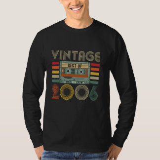  beste van 2006 Cassettebandje 19e verjaardag 1 T-shirt