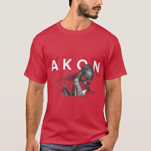 Beste van Akon grappig T-shirt (Voorkant)