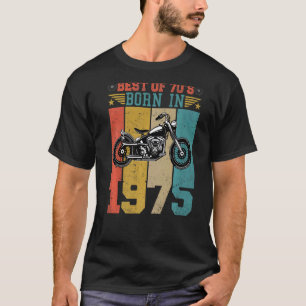 Beste van de 70's geboren in 1975 motorfiets B T-shirt