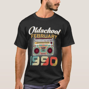  beste van FEBRUARI 1990 30 jaar oud Birthda T-shirt