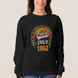 Beste van juli 1962 60ste verjaardag 60 jaar oud trui