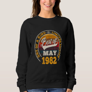 Beste van mei 1982 40ste verjaardag 40 jaar oud trui