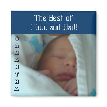Beste van Moeder & Vader baby magneten cadeaus Gep