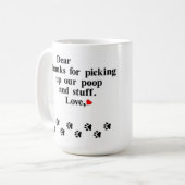 Beste...van uw huisdieren koffiemok (Voorkant links)