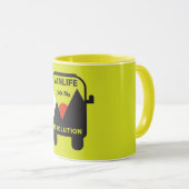 Beste van-van-leven nomade mok (Voorkant rechts)