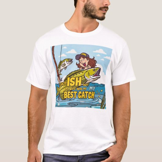 Beste vangst ooit t-shirt (Voorkant)