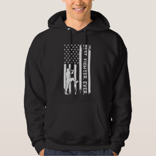 Beste vechter ooit - Muay Thai Vlag Hoodie