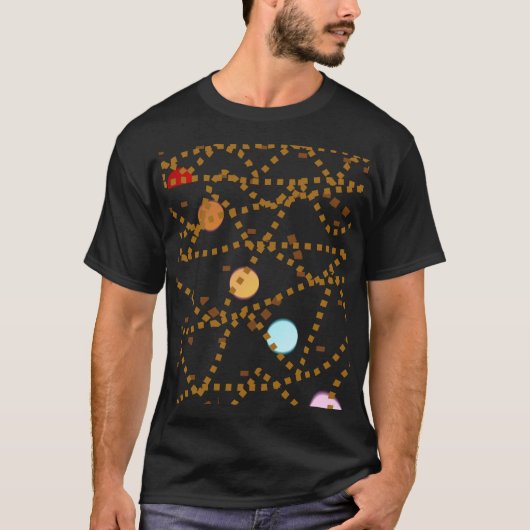 Beste VEEL PLANETEN IN ÉÉN ZON T-shirt (Voorkant)