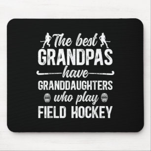 Beste veldhockey opa veldhockeyspeler groot muismat