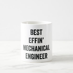 Beste verdomde werktuigbouwkundig ingenieur koffiemok