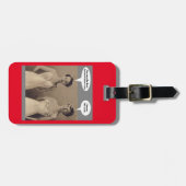 Beste verdraaide zuster ooit bagagelabel (Voorkant horizontaal)