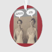 Beste verdraaide zuster ooit ornament (voorkant)