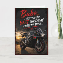 Beste verjaardagscadeau ooit Grappige motorliefheb