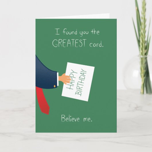 BESTE verjaardagskaart Kaart (Voorkant)
