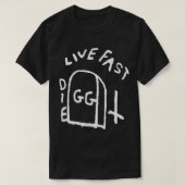 Beste verkoop - Allin GG Allin White en Black Esse T-shirt (Design voorkant)