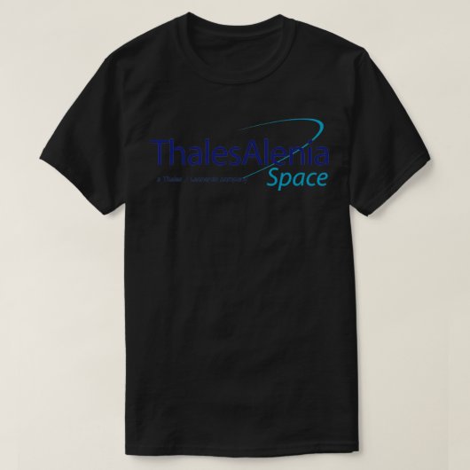 BESTE VERKOOPT Thales Alenia Space T-shirt (Design voorkant)