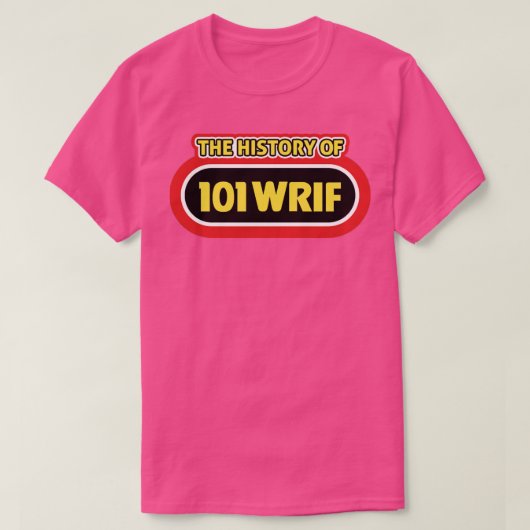 BESTE VERKOPER - 101-radio T-shirt (Design voorkant)