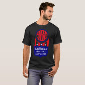 BESTE VERKOPER American Basketball Association ABA T-shirt (Voorkant volledig)