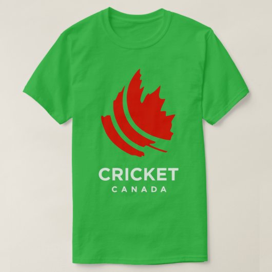 BESTE VERKOPER Canada Cricket Merchandise Classic T-shirt (Design voorkant)