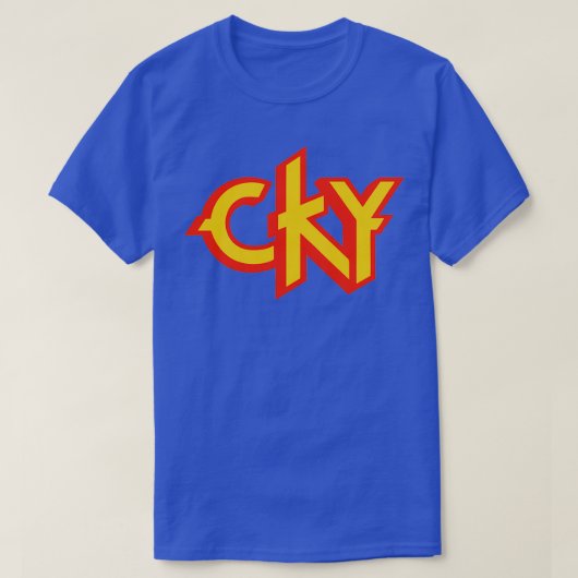 BESTE VERKOPER CKY Skateboarding Merchandise T-shirt (Design voorkant)