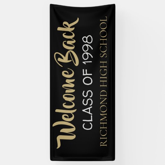 Beste verkoper! DOUANE-klasse reünie banner (Verticaal)