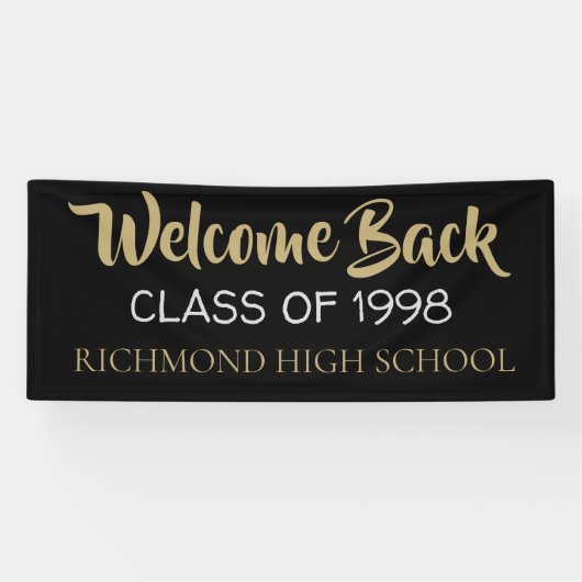 Beste verkoper! DOUANE-klasse reünie banner (Horizontaal)