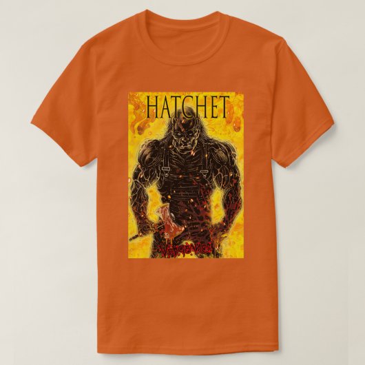 BESTE VERKOPER HATCHET MERCH 4 T-SHIRT (Design voorkant)