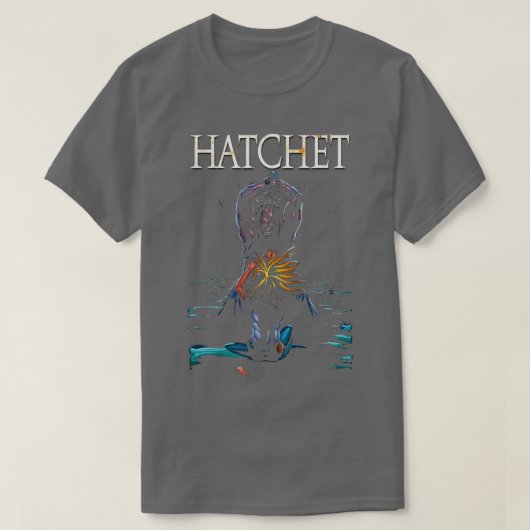 BESTE VERKOPER HATCHET MERCH T-SHIRT (Design voorkant)