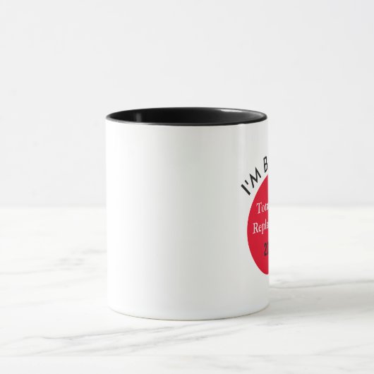 Beste verkoper! Ik ben Bionic (knievervanging) mok (Midden)