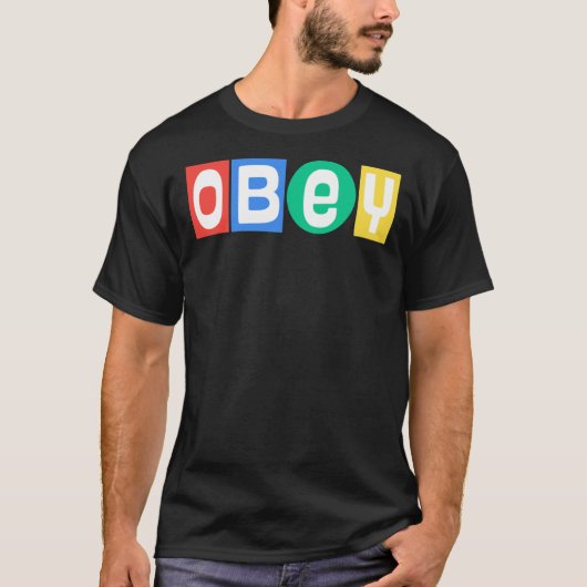 BESTE VERKOPER J-Hope OBEY Big Shot T-Shirt (Voorkant)