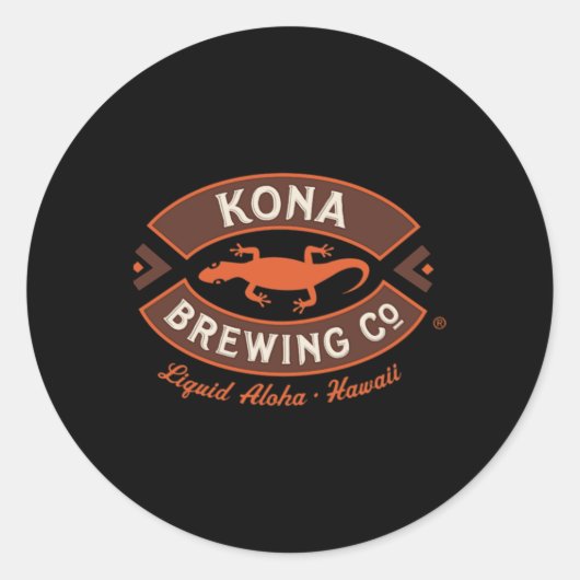 Beste verkoper - Kona Brewing Sticker (Voorkant)