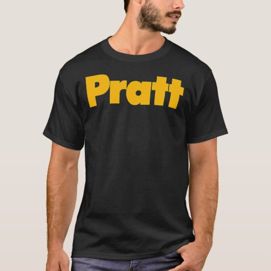 BESTE VERKOPER - Logo Merchandise Ess, Pratt Insti T-shirt (Voorkant)