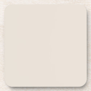 Beste verkoper met witte crème — Solid Color va Bier Onderzetter