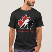 BESTE VERKOPER - Team Canada Logo Merchandise Esse T-shirt (Voorkant)