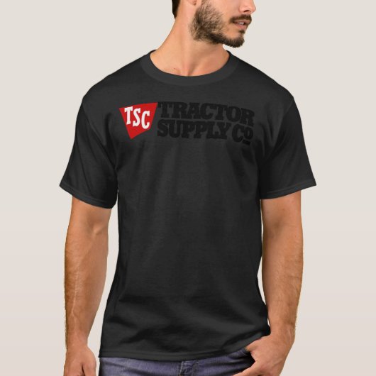BESTE VERKOPER Tractor Supply TSC Logo Merchandise T-shirt (Voorkant)
