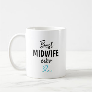 Beste verloskundige ooit koffiemok