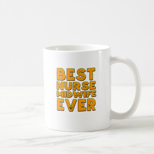 Beste verloskundige ooit koffiemok (Rechts)