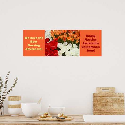 Beste verpleegassistenten posters viering juni (Keuken)