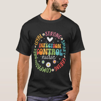 Beste verpleegkundige infectiebeheersing Infectiep T-shirt