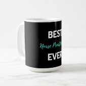 Beste verpleegkundige koffiemok (Voorkant links)