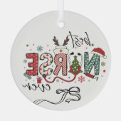 Beste verpleegkundige ooit ornament (Achterkant)