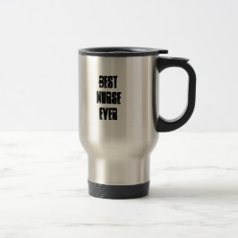 Beste verpleegkundige ooit Sjabloon Modern ontwerp Reisbeker