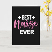 Beste verpleegkundige ooit - waardering voor verpl kaart (Gele Bloem)