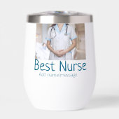 Beste verpleegkundige voeg foto naam tekst arts ho (Voorkant)