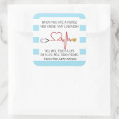 beste Verpleegkundige waardering label (Tas)