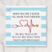 beste Verpleegkundige waardering label (Voorkant)