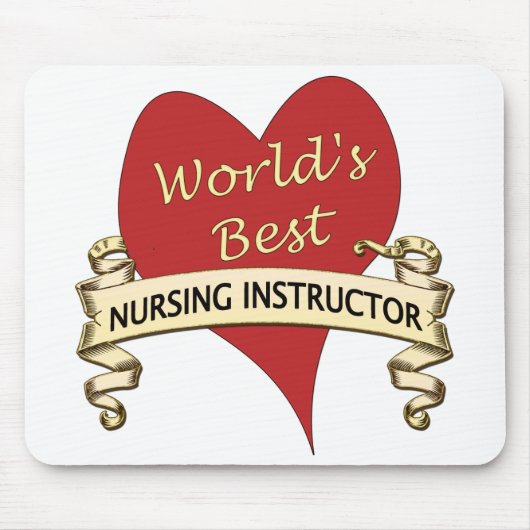 Beste verpleegkundige wereldwijd muismat (Voorkant)